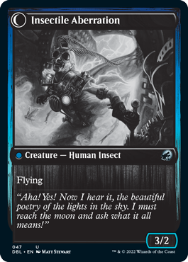 Delver of Secrets // Insectile Aberration [Innistrad: Double Feature] | Lots Moore NSW