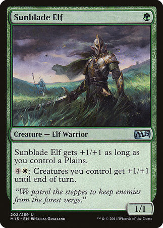 Sunblade Elf [Magic 2015] | Lots Moore NSW