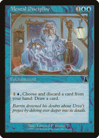 Mental Discipline [Urza's Destiny] | Lots Moore NSW