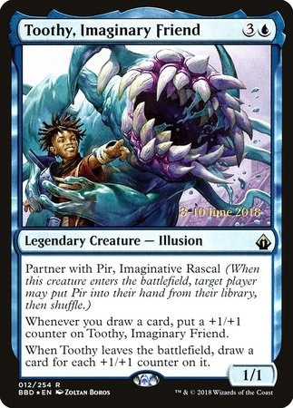 Toothy, Imaginary Friend [Battlebond Promos] | Lots Moore NSW