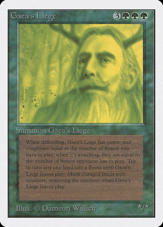 Gaea's Liege [Unlimited Edition] | Lots Moore NSW