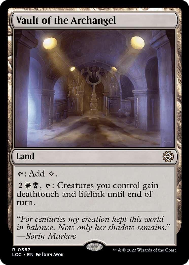 Vault of the Archangel [The Lost Caverns of Ixalan Commander] | Lots Moore NSW