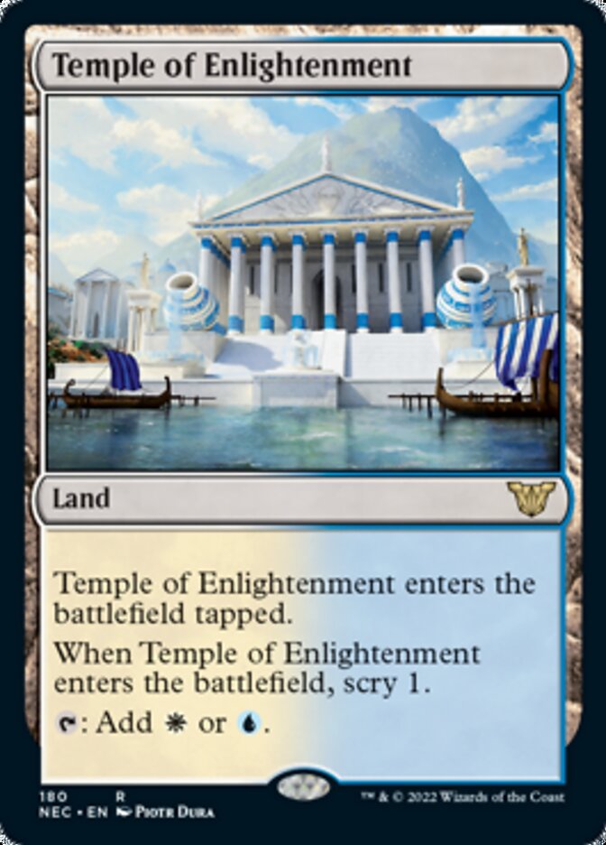 Temple of Enlightenment [Kamigawa: Neon Dynasty Commander] | Lots Moore NSW