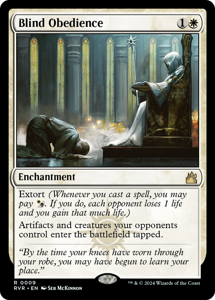 Blind Obedience [Ravnica Remastered] | Lots Moore NSW