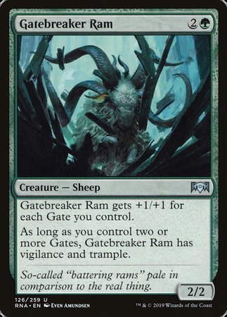 Gatebreaker Ram [Ravnica Allegiance] | Lots Moore NSW