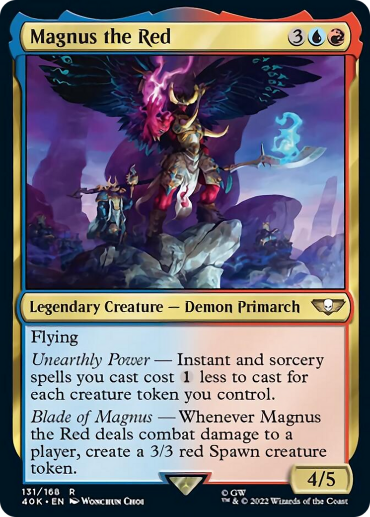 Magnus the Red (Surge Foil) [Universes Beyond: Warhammer 40,000] | Lots Moore NSW