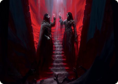 Vampires' Vengeance Art Card [Innistrad: Crimson Vow Art Series] | Lots Moore NSW