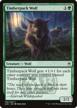 Timberpack Wolf [Masters 25] | Lots Moore NSW