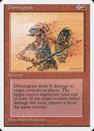 Disintegrate [Fourth Edition] | Lots Moore NSW