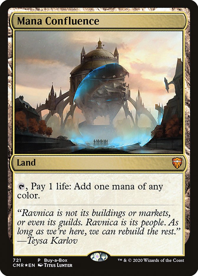 Mana Confluence (Buy-A-Box) [Commander Legends Promos] | Lots Moore NSW