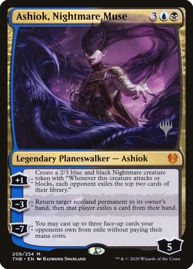 Ashiok, Nightmare Muse (Promo Pack) [Theros Beyond Death Promos] | Lots Moore NSW