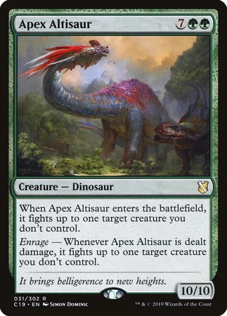 Apex Altisaur [Commander 2019] | Lots Moore NSW