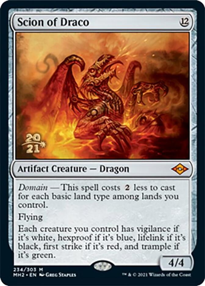 Scion of Draco [Modern Horizons 2 Prerelease Promos] | Lots Moore NSW