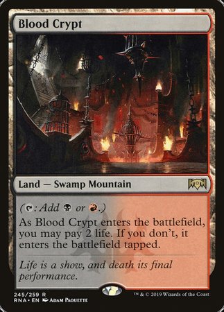 Blood Crypt [Ravnica Allegiance] | Lots Moore NSW