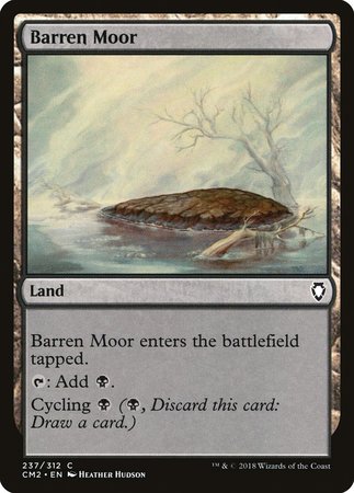 Barren Moor [Commander Anthology Volume II] | Lots Moore NSW