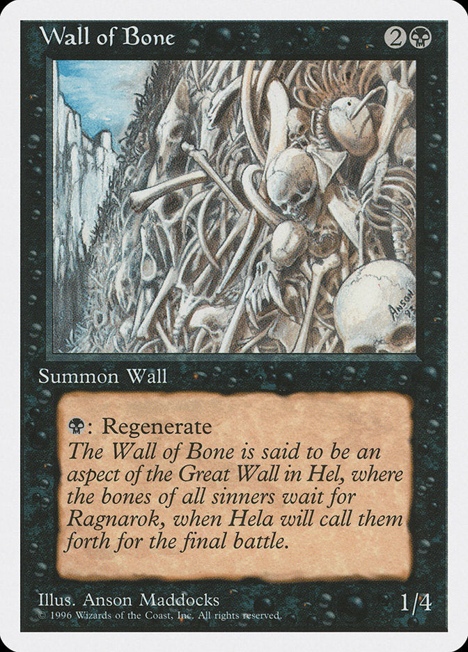 Wall of Bone [Introductory Two-Player Set] | Lots Moore NSW