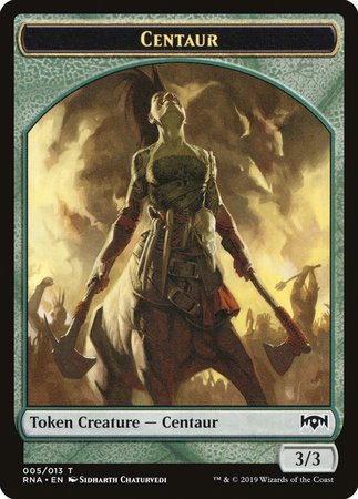 Centaur Token [Ravnica Allegiance Tokens] | Lots Moore NSW