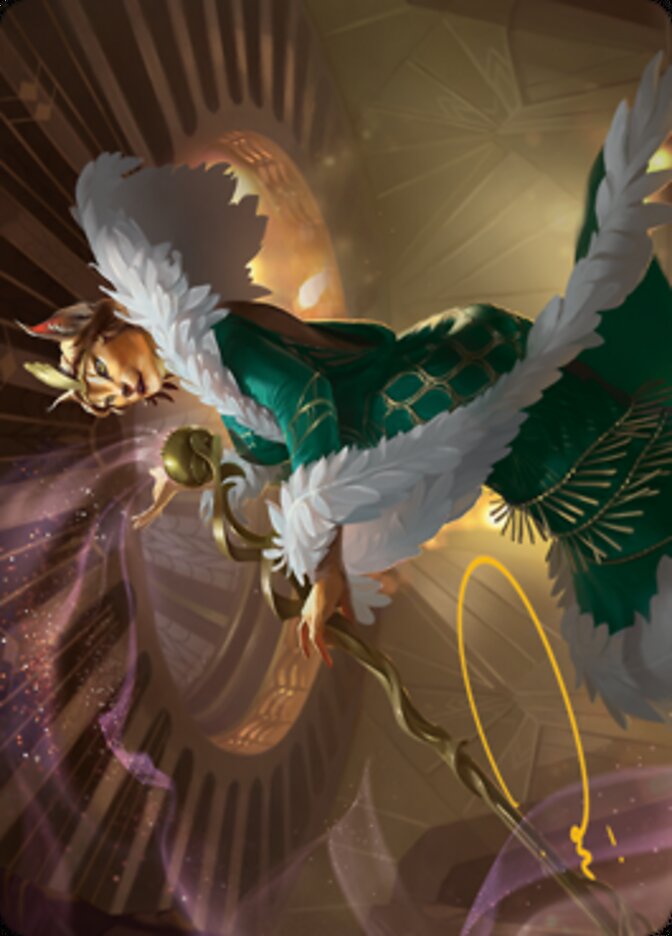 Kitt Kanto, Mayhem Diva Art Card (Gold-Stamped Signature) [Streets of New Capenna Art Series] | Lots Moore NSW