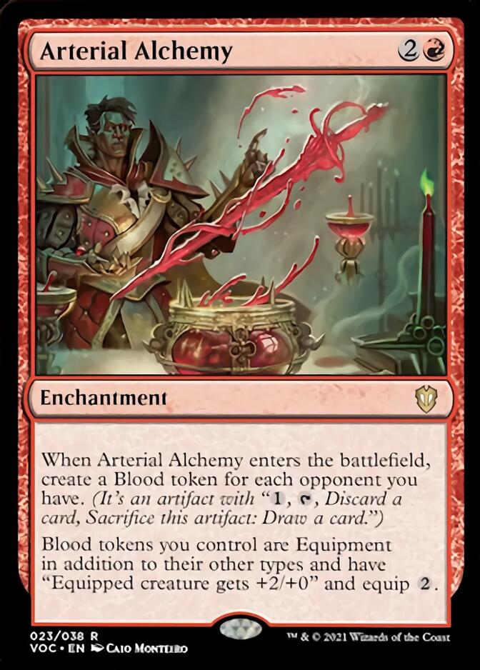 Arterial Alchemy [Innistrad: Crimson Vow Commander] | Lots Moore NSW