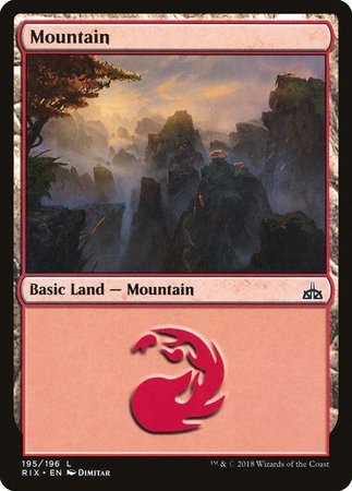 Mountain [Rivals of Ixalan] | Lots Moore NSW