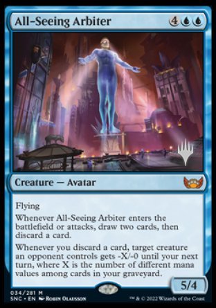 All-Seeing Arbiter (Promo Pack) [Streets of New Capenna Promos] | Lots Moore NSW