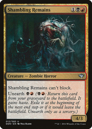 Shambling Remains [Duel Decks: Speed vs. Cunning] | Lots Moore NSW