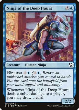 Ninja of the Deep Hours [Commander 2018] | Lots Moore NSW