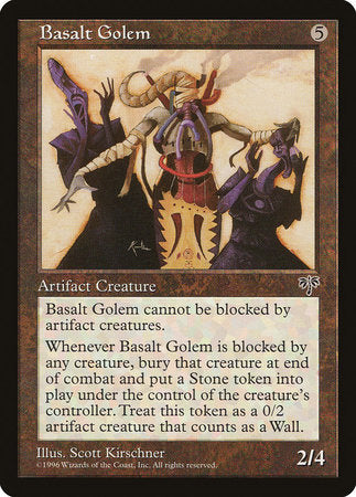 Basalt Golem [Mirage] | Lots Moore NSW