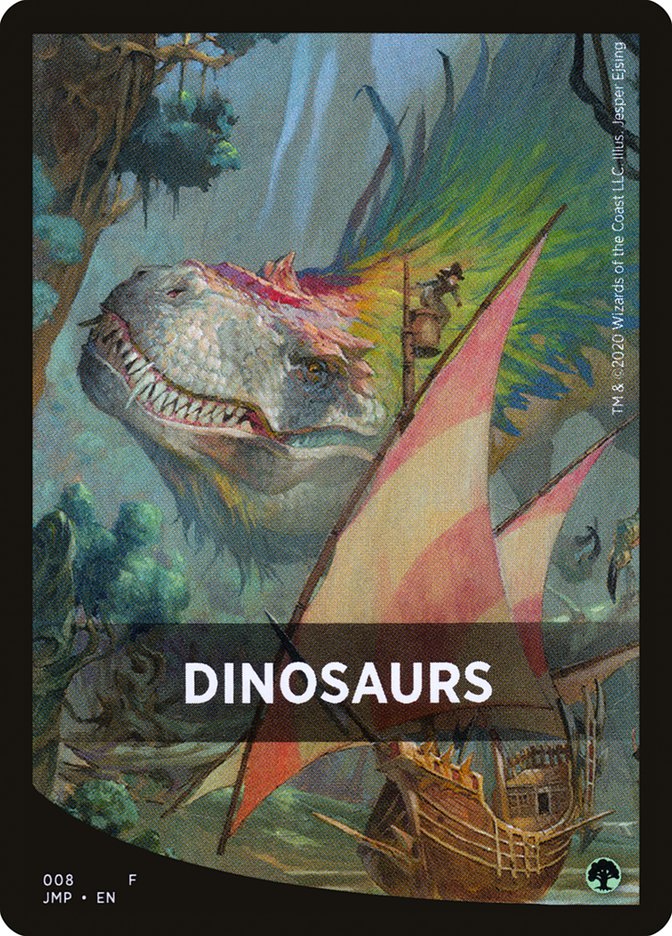 Dinosaurs Theme Card [Jumpstart Front Cards] | Lots Moore NSW