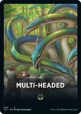 Multi-Headed Theme Card [Jumpstart 2022 Front Cards] | Lots Moore NSW