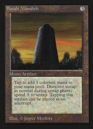 Basalt Monolith (CE) [Collectors’ Edition] | Lots Moore NSW