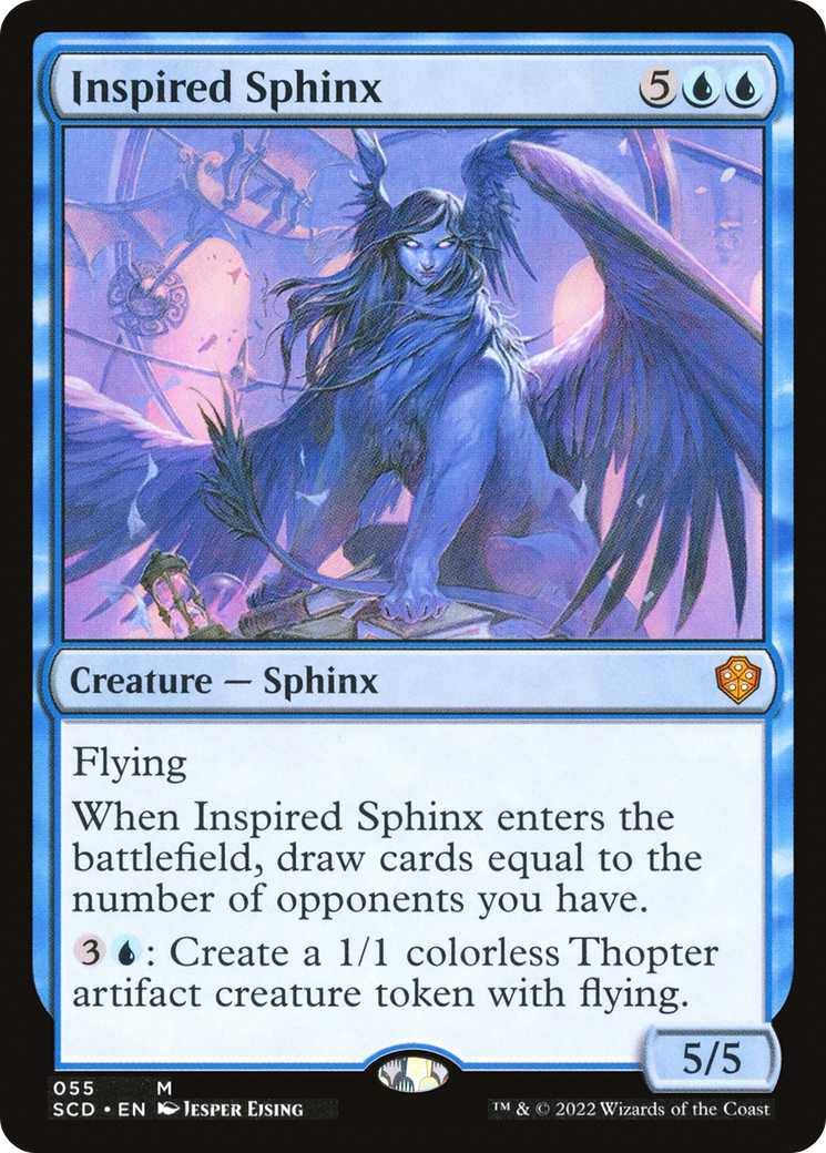 Inspired Sphinx [Starter Commander Decks] | Lots Moore NSW