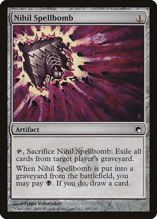 Nihil Spellbomb [Scars of Mirrodin] | Lots Moore NSW