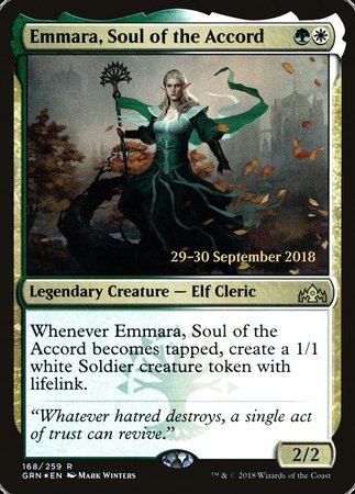 Emmara, Soul of the Accord [Guilds of Ravnica Promos] | Lots Moore NSW