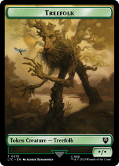 Treefolk // Food Token [The Lord of the Rings: Tales of Middle-Earth Commander Tokens] | Lots Moore NSW