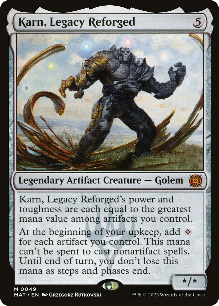 Karn, Legacy Reforged [March of the Machine: The Aftermath] | Lots Moore NSW