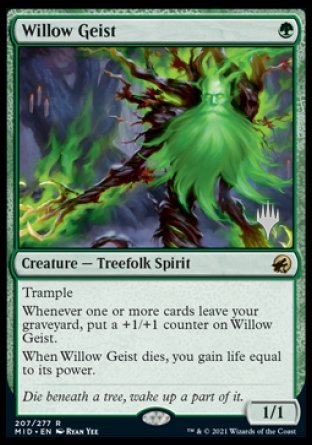 Willow Geist (Promo Pack) [Innistrad: Midnight Hunt Promos] | Lots Moore NSW
