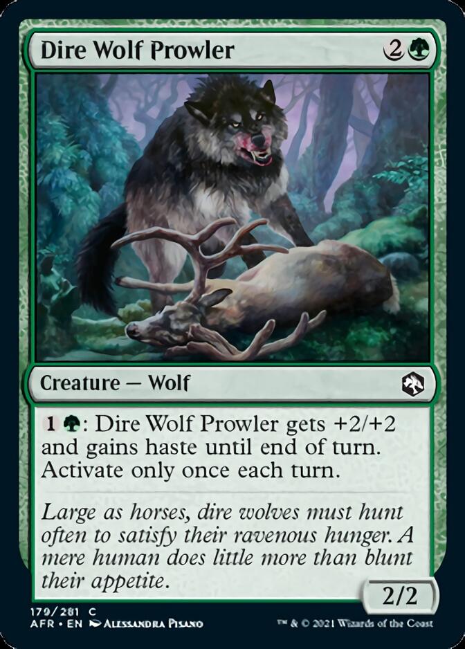 Dire Wolf Prowler [Dungeons & Dragons: Adventures in the Forgotten Realms] | Lots Moore NSW