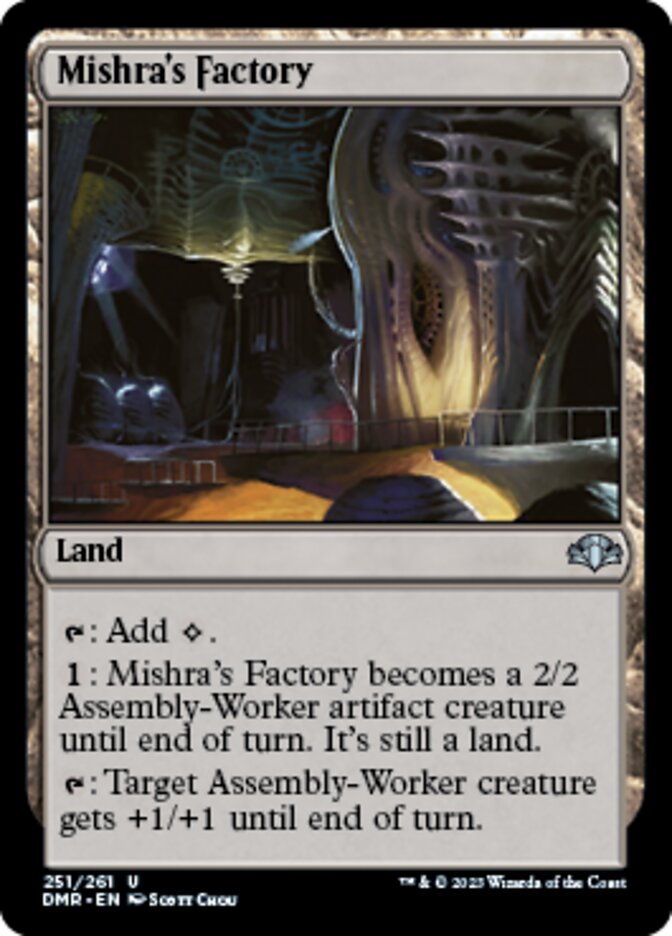 Mishra's Factory [Dominaria Remastered] | Lots Moore NSW