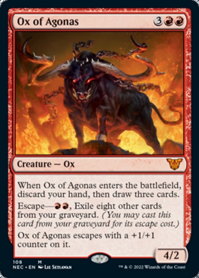Ox of Agonas [Kamigawa: Neon Dynasty Commander] | Lots Moore NSW