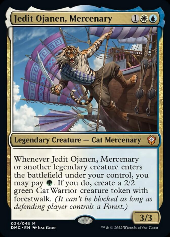 Jedit Ojanen, Mercenary [Dominaria United Commander] | Lots Moore NSW