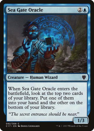 Sea Gate Oracle [Commander 2017] | Lots Moore NSW