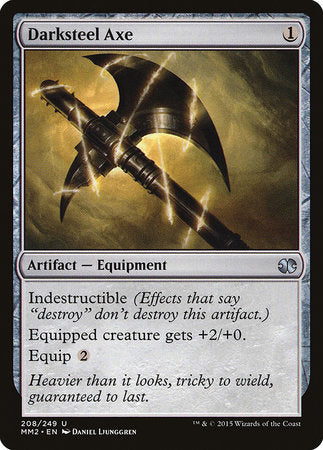Darksteel Axe [Modern Masters 2015] | Lots Moore NSW