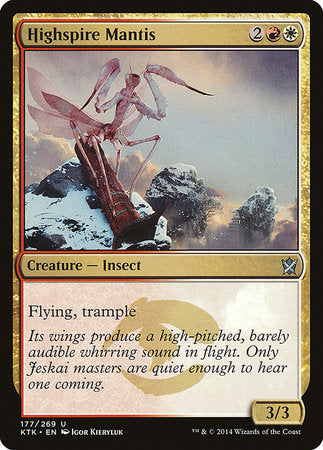 Highspire Mantis [Khans of Tarkir] | Lots Moore NSW