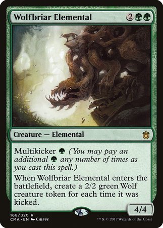 Wolfbriar Elemental [Commander Anthology] | Lots Moore NSW