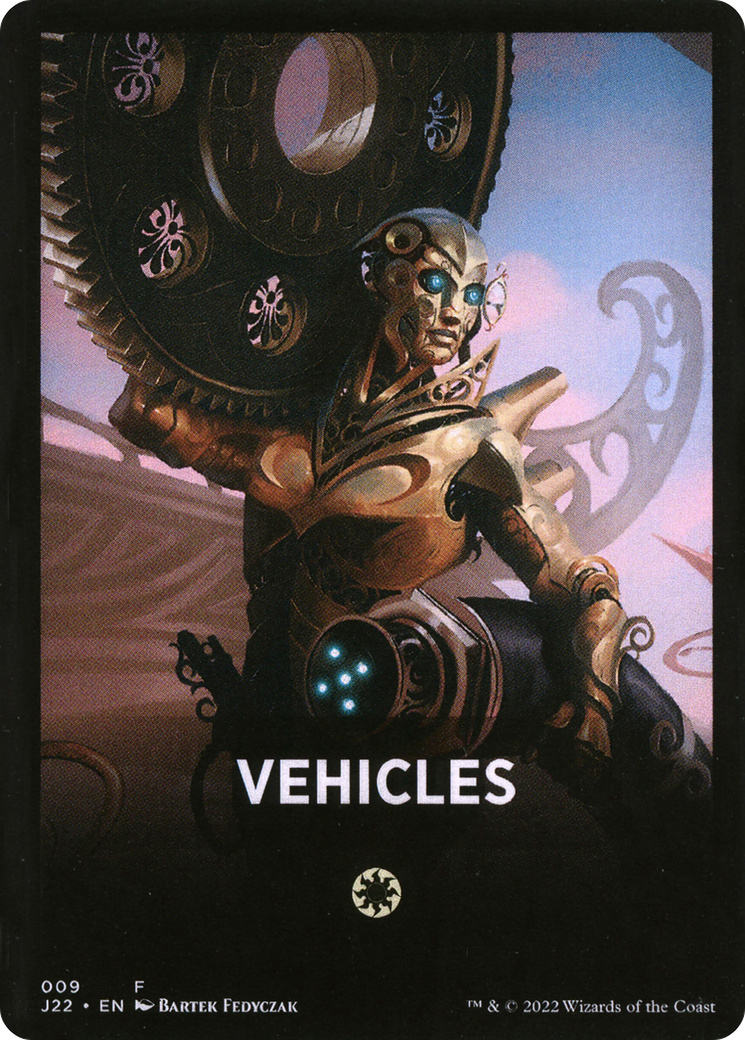 Vehicles Theme Card [Jumpstart 2022 Front Cards] | Lots Moore NSW