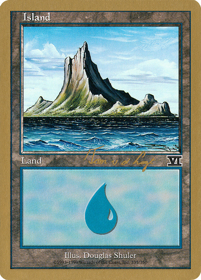 Island (tvdl335) (Tom van de Logt) [World Championship Decks 2000] | Lots Moore NSW