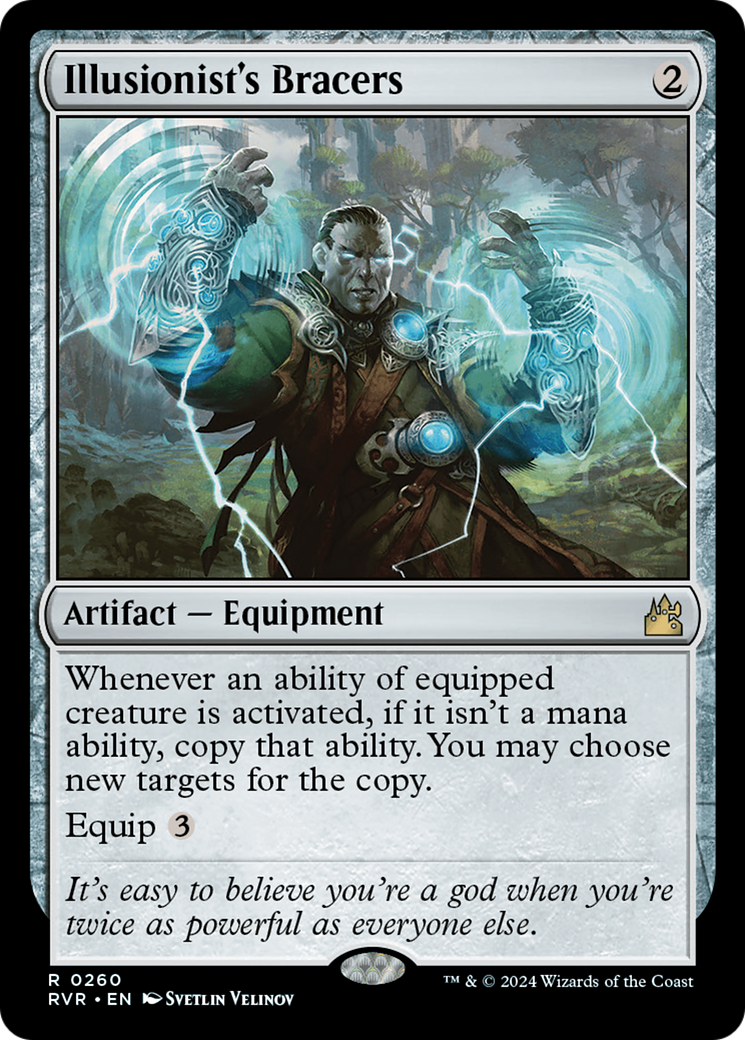 Illusionist's Bracers [Ravnica Remastered] | Lots Moore NSW