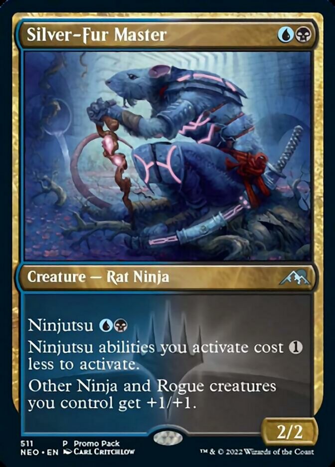 Silver-Fur Master (Promo Pack) [Kamigawa: Neon Dynasty Promos] | Lots Moore NSW