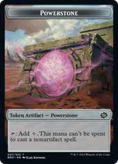 Copy // Powerstone Double-Sided Token [The Brothers' War Commander Tokens] | Lots Moore NSW